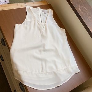 Banana Republic sz S Zipper Back tank blouse